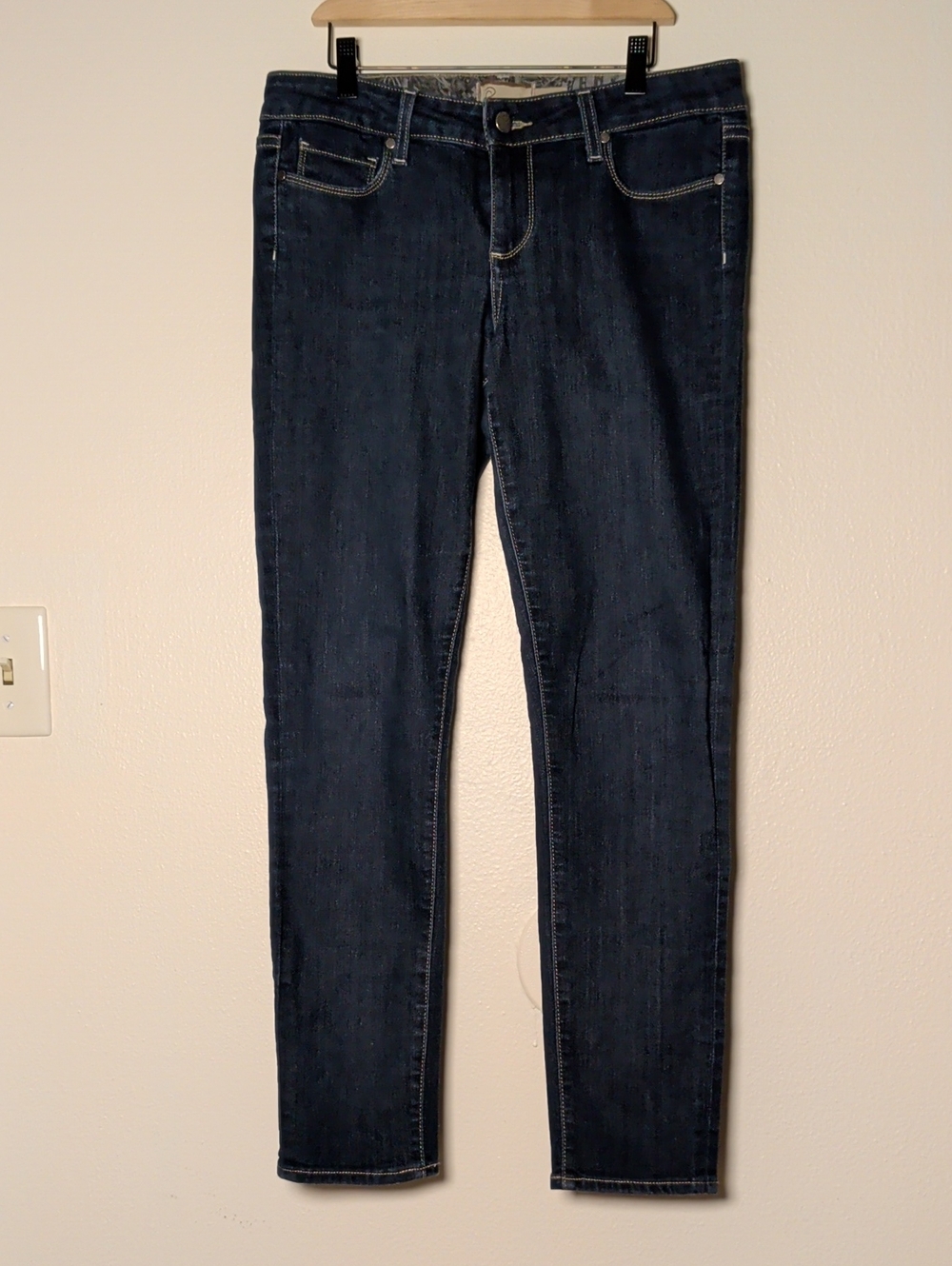 PAIGE Skyline Vintage Straight Leg Jeans